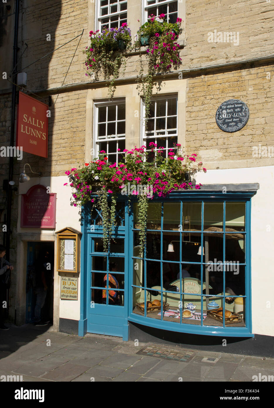 Sally Lunns in Bath a cafe and restaurant. Stock Photo