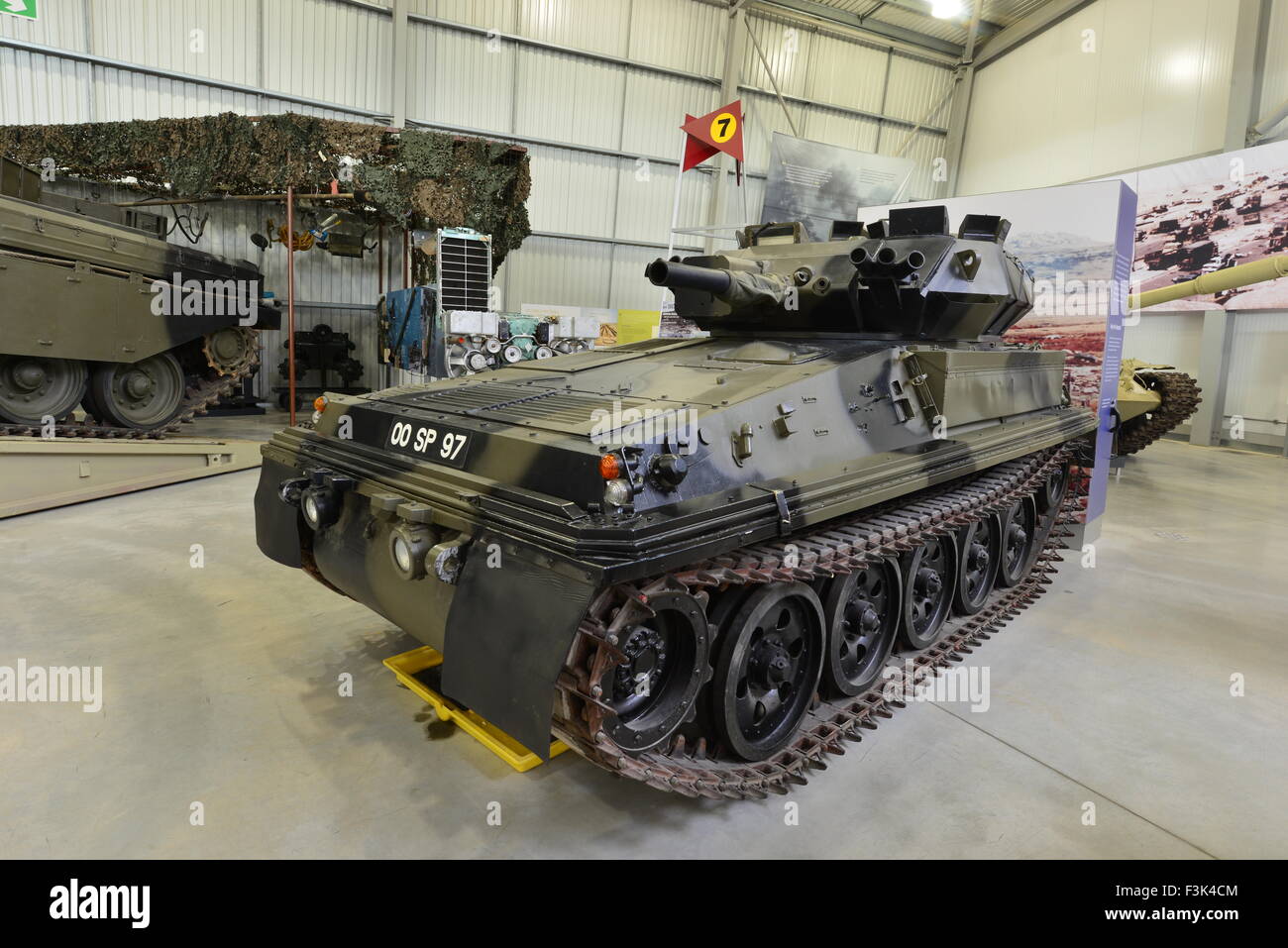 A tank at the Bovington Tank Museum in Bovington Stock Photo - Alamy