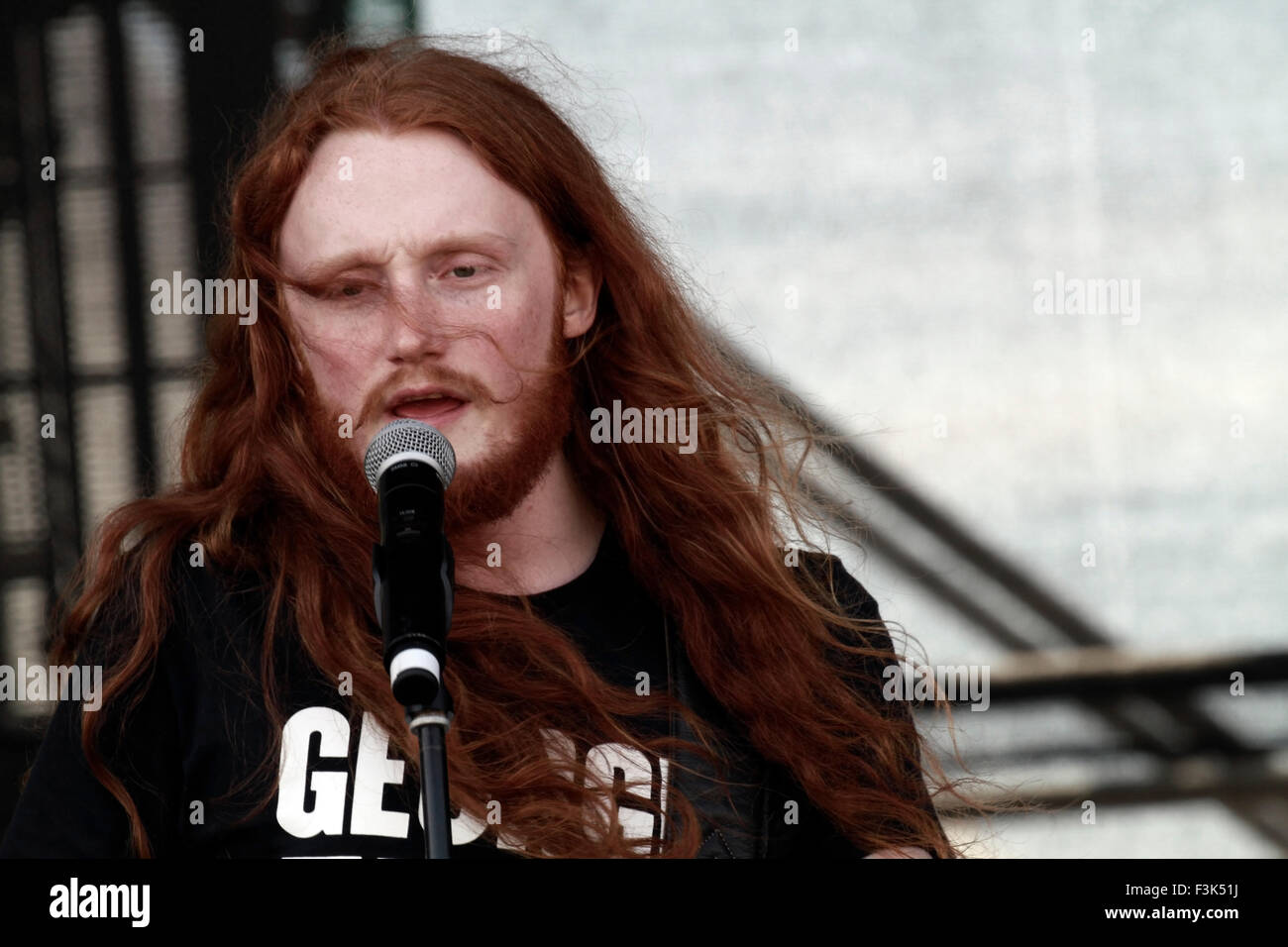 Nicholas Rous, bass player of Cape Town based band Forefront at the ...