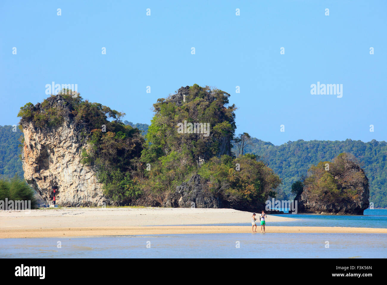 Thailand, Krabi, Ao Nang, Nopparat Thara Beach Stock Photo - Alamy