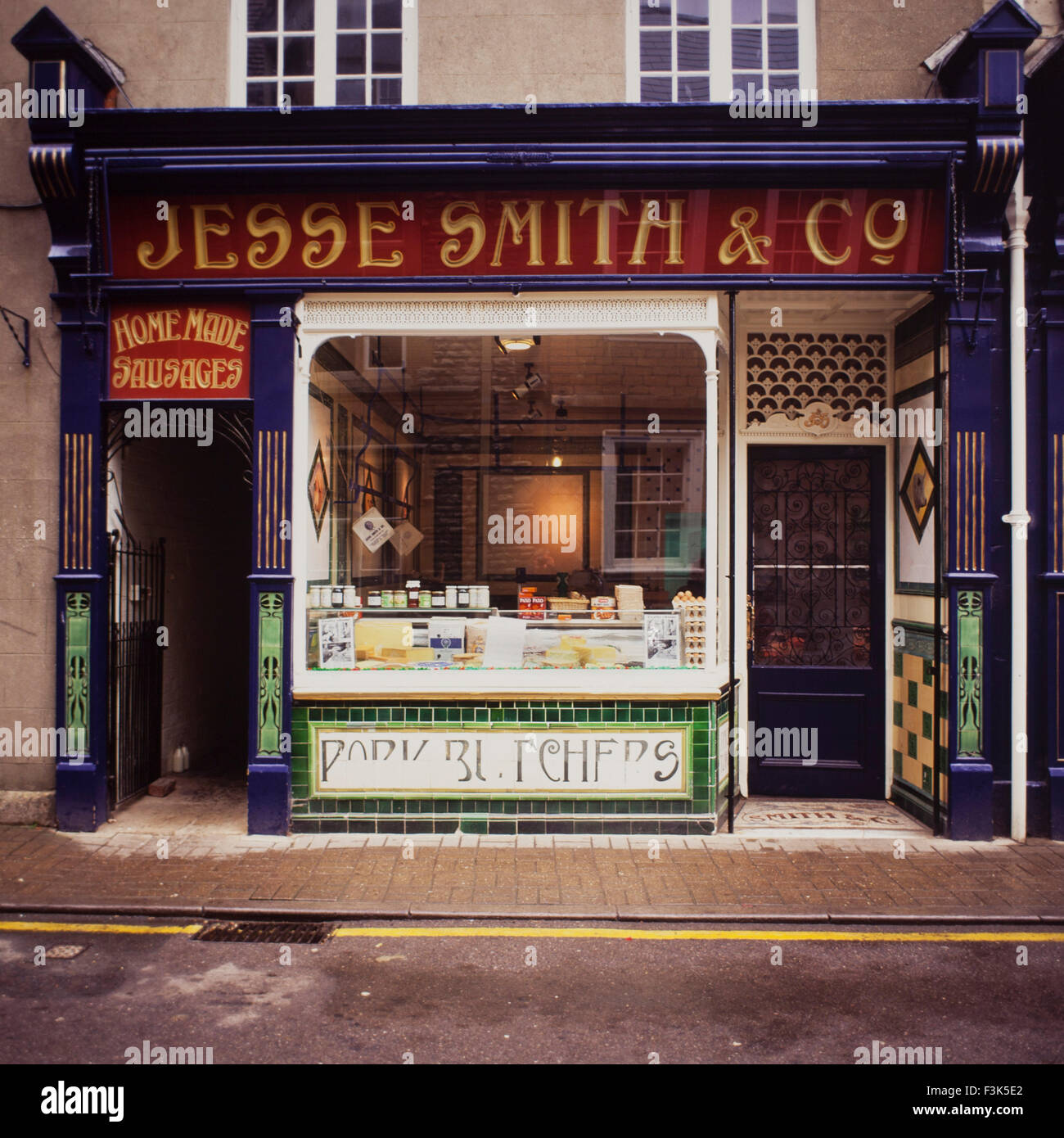 Victorian Butchers Shop Stock Photos & Victorian Butchers Shop Stock