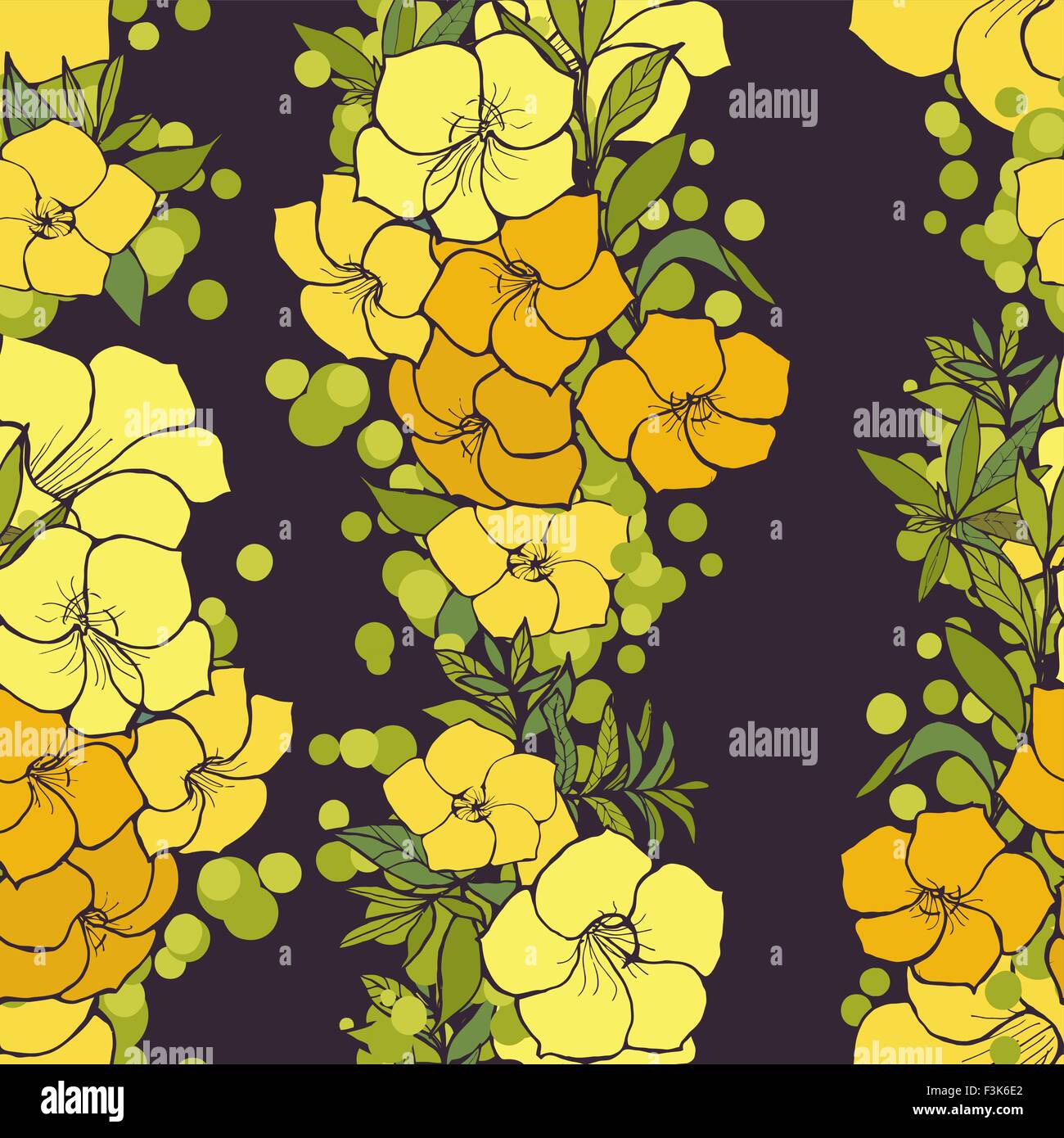 Seamless floral pattern Stock Vector Image & Art - Alamy