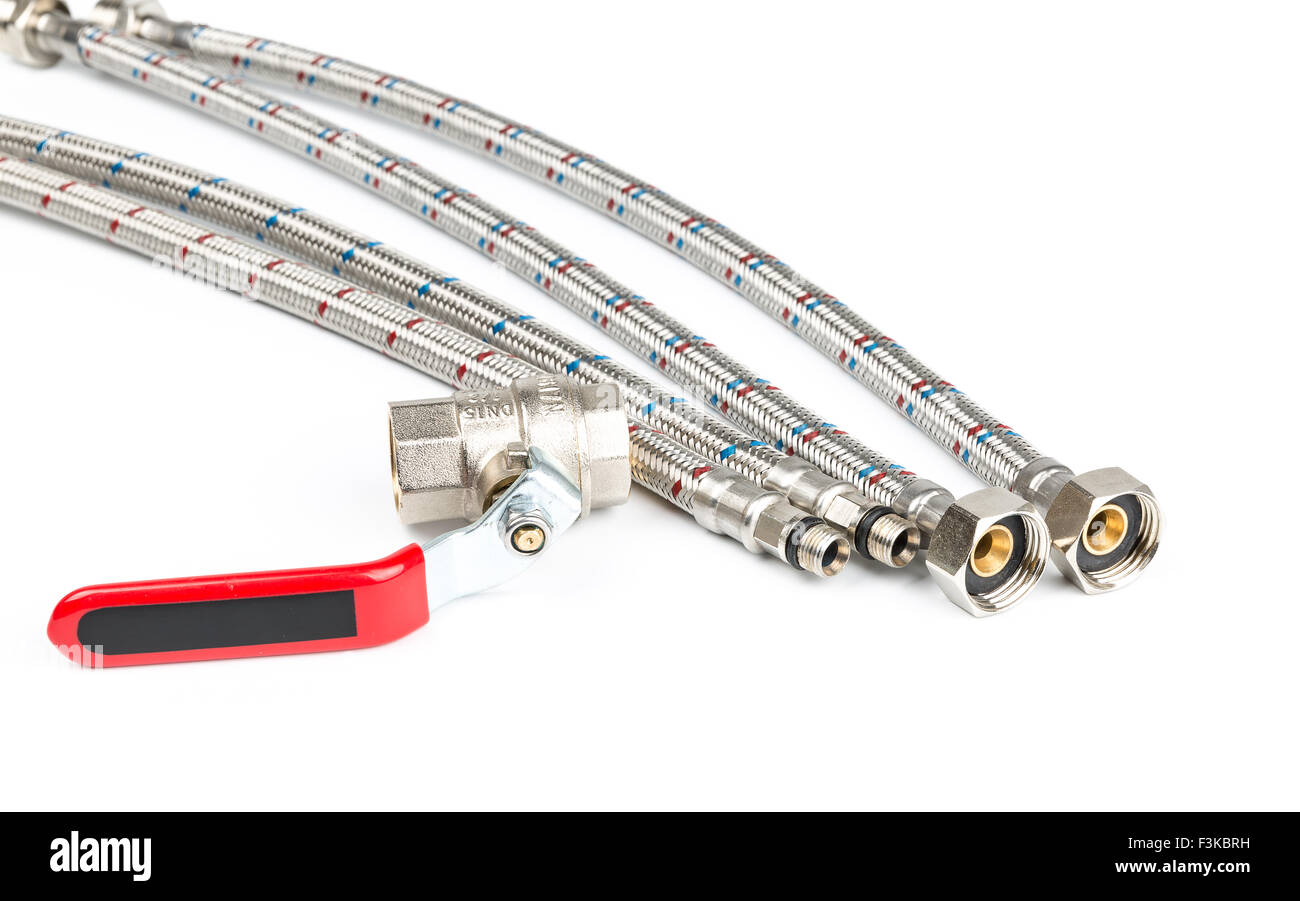 Water pipe flexible connection Stock Photo Alamy