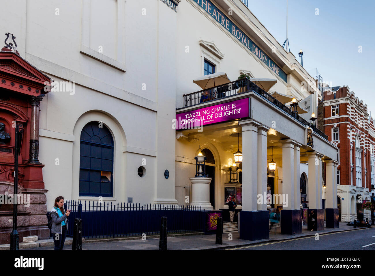 The Theatre Royal Drury Lane, Covent Garden, London, UK Stock Photo