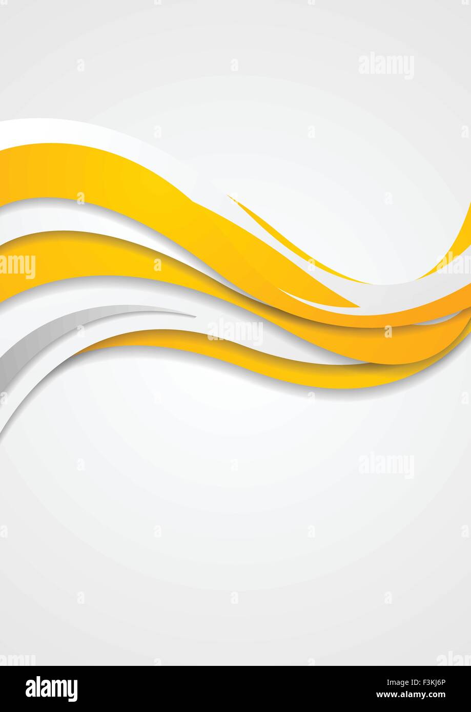 Bright wavy abstract corporate background. Vector design Stock Vector ...