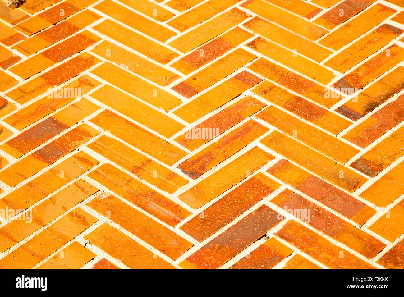 brick in italy old wall and texture material the background Stock Photo