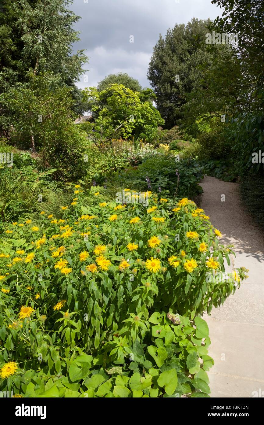 English cottage garden gravel path hires stock photography and images