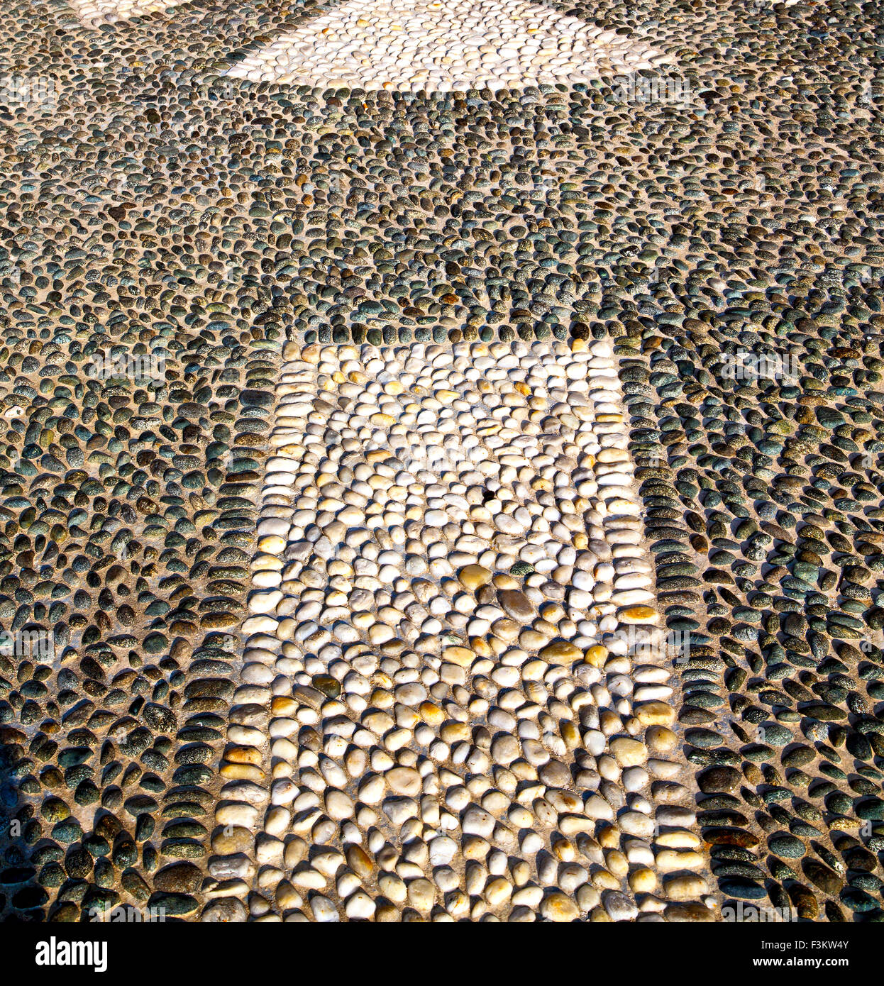 in the castano primo street lombardy italy varese abstract pavement of ...