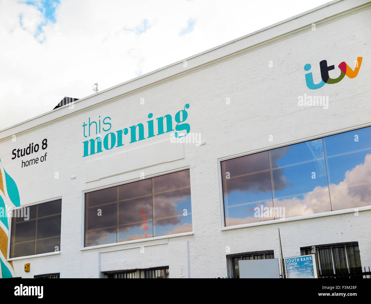 ITV This Morning Studios on London's South Bank Stock Photo