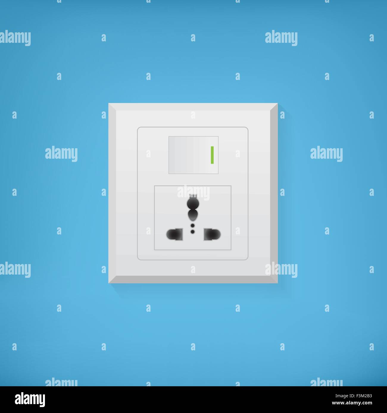 electrical outlet in the UK, power socket Stock Vector Image & Art Alamy