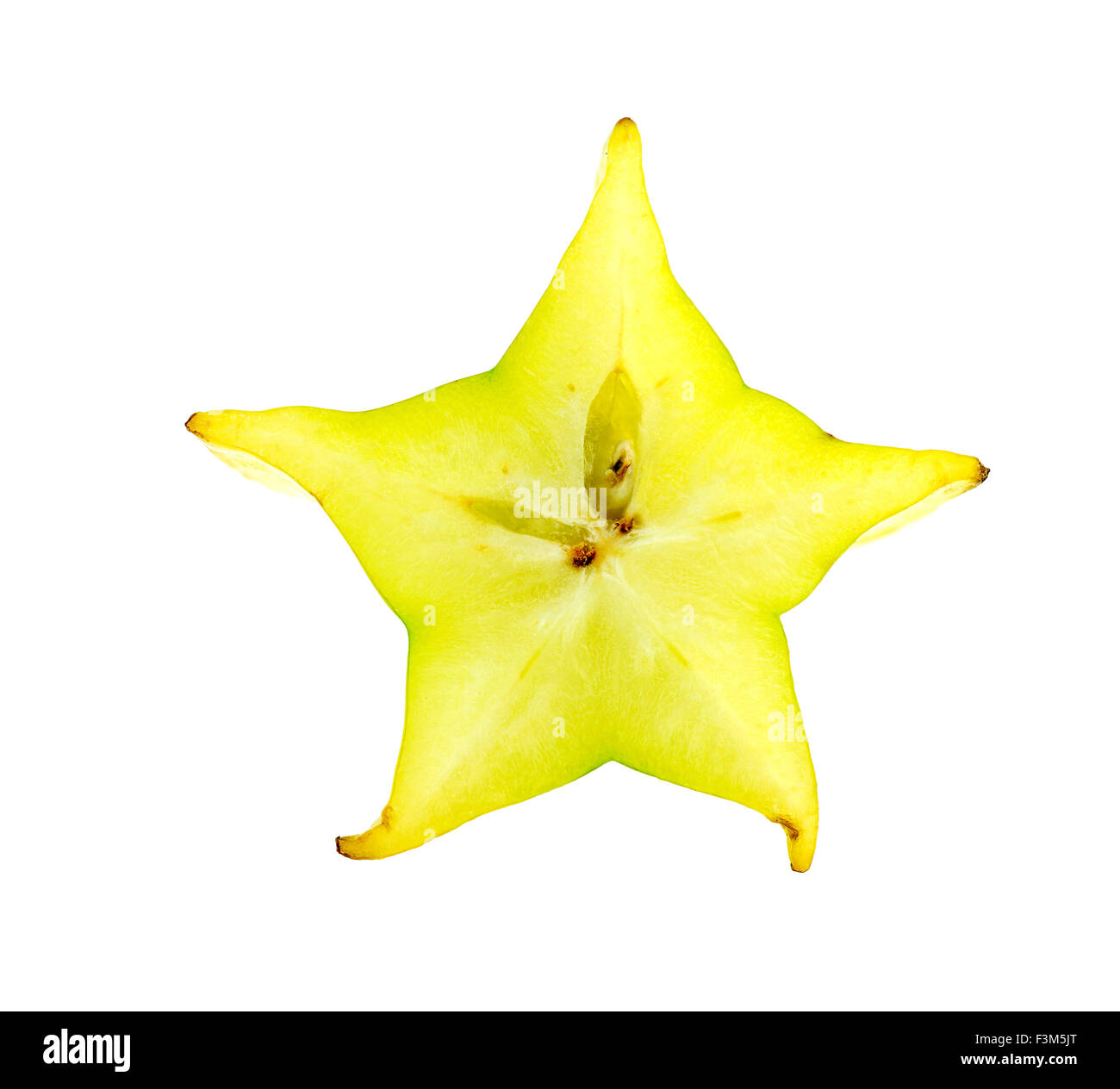 Macro closeup cut star fruit hi-res stock photography and images ...