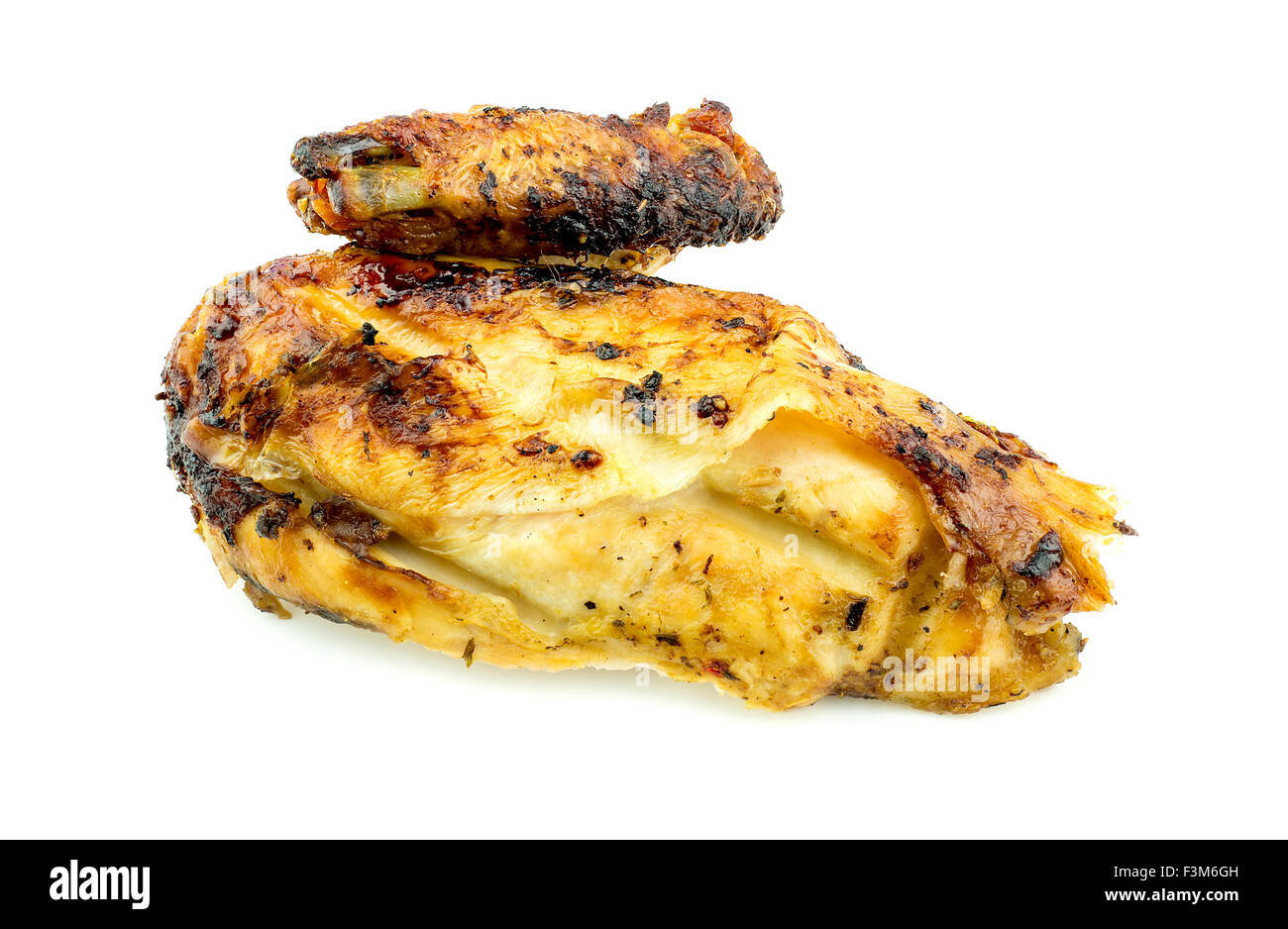 Roast chicken breast Stock Photo