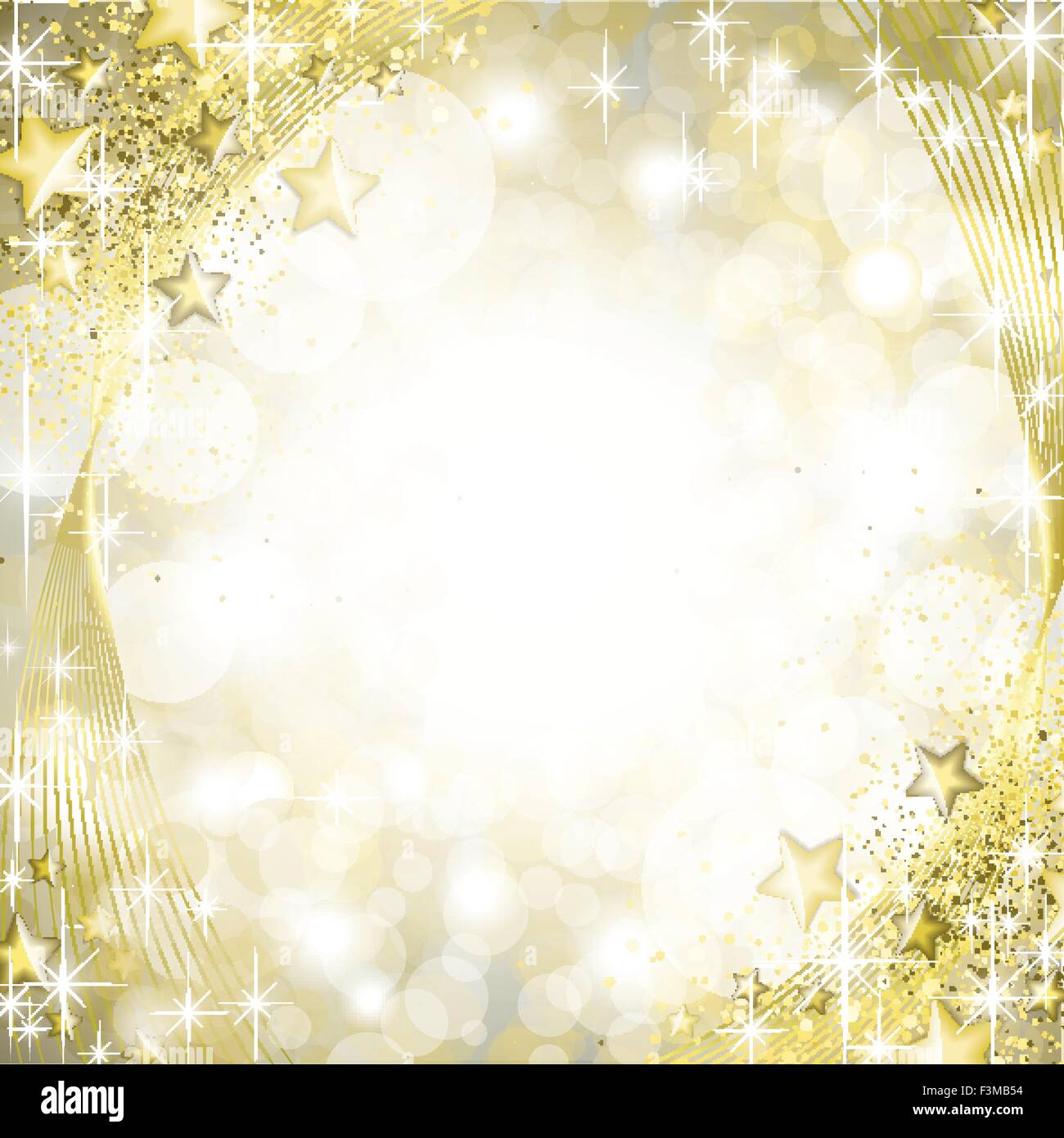 Christmas starry background Stock Vector
