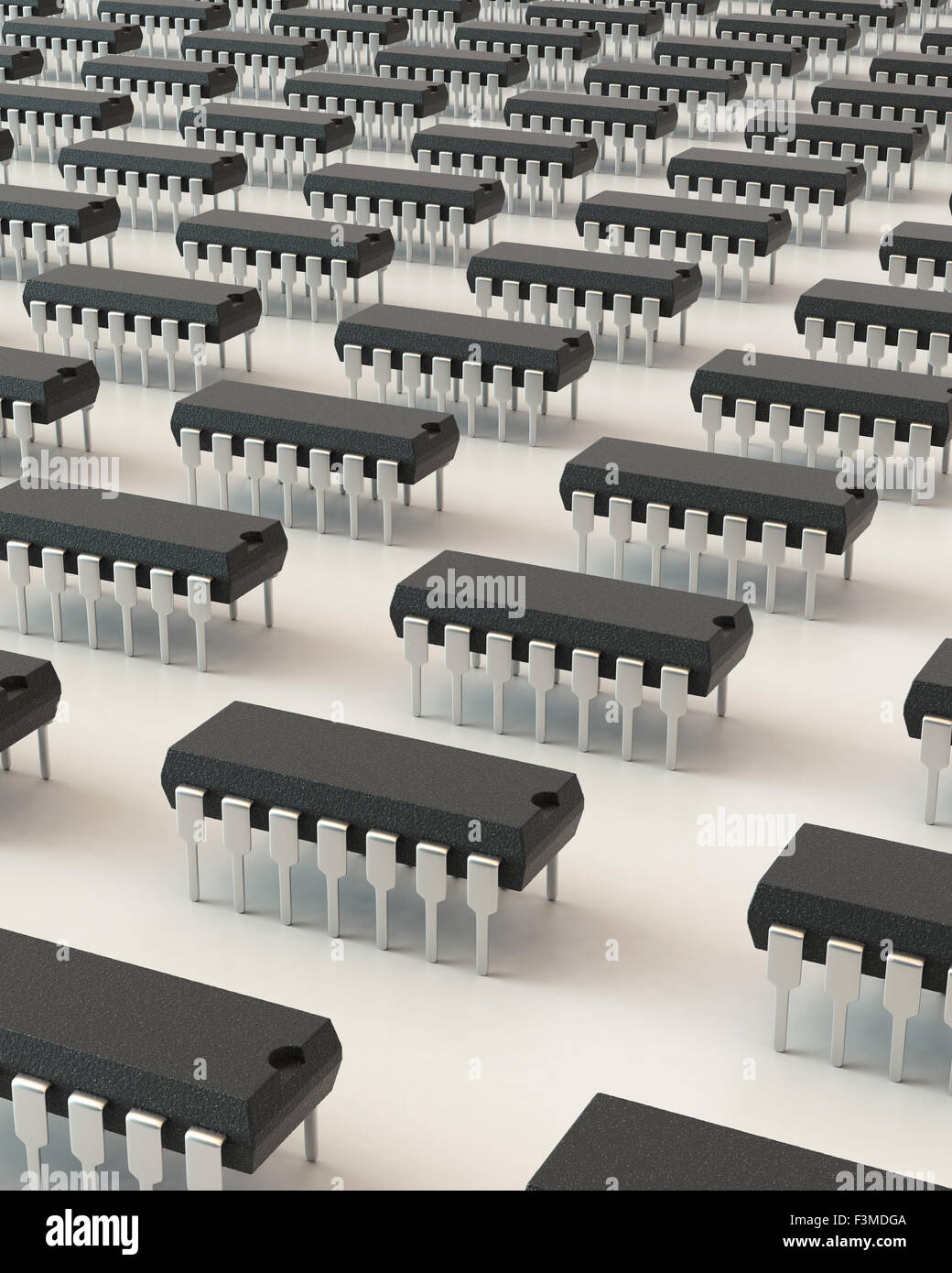 DIP chip packages Stock Photo Alamy