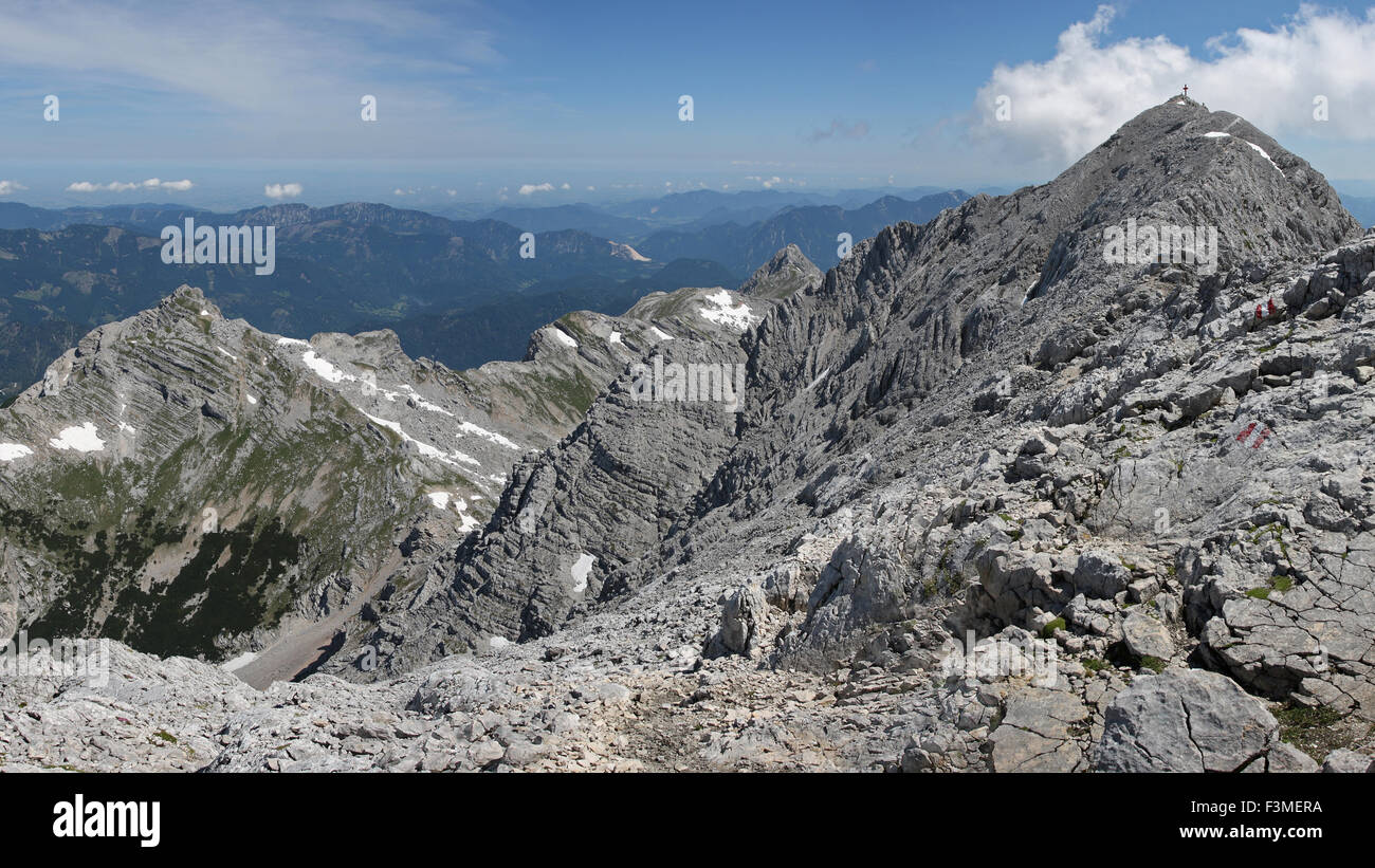 Grosser Priel - with 2515 meters highest peak in Totes Gebirge ( Dead Stock  Photo - Alamy