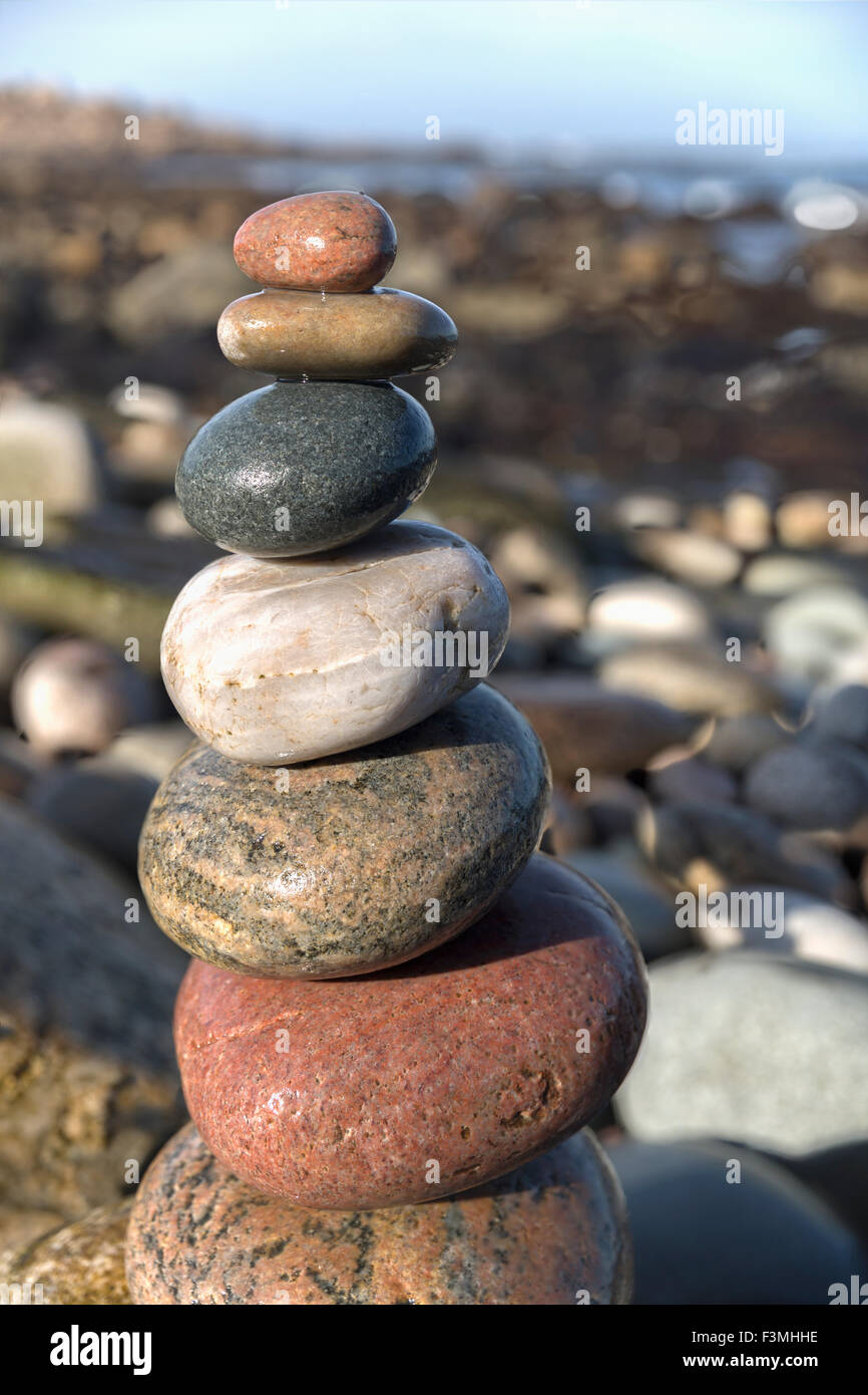 Stack,Balance,South Africa,Pebble,Rock Stock Photo