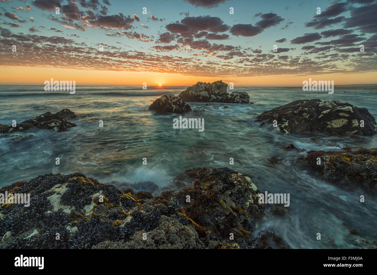 Tranquil,Beach,Seascape,South Africa Stock Photo