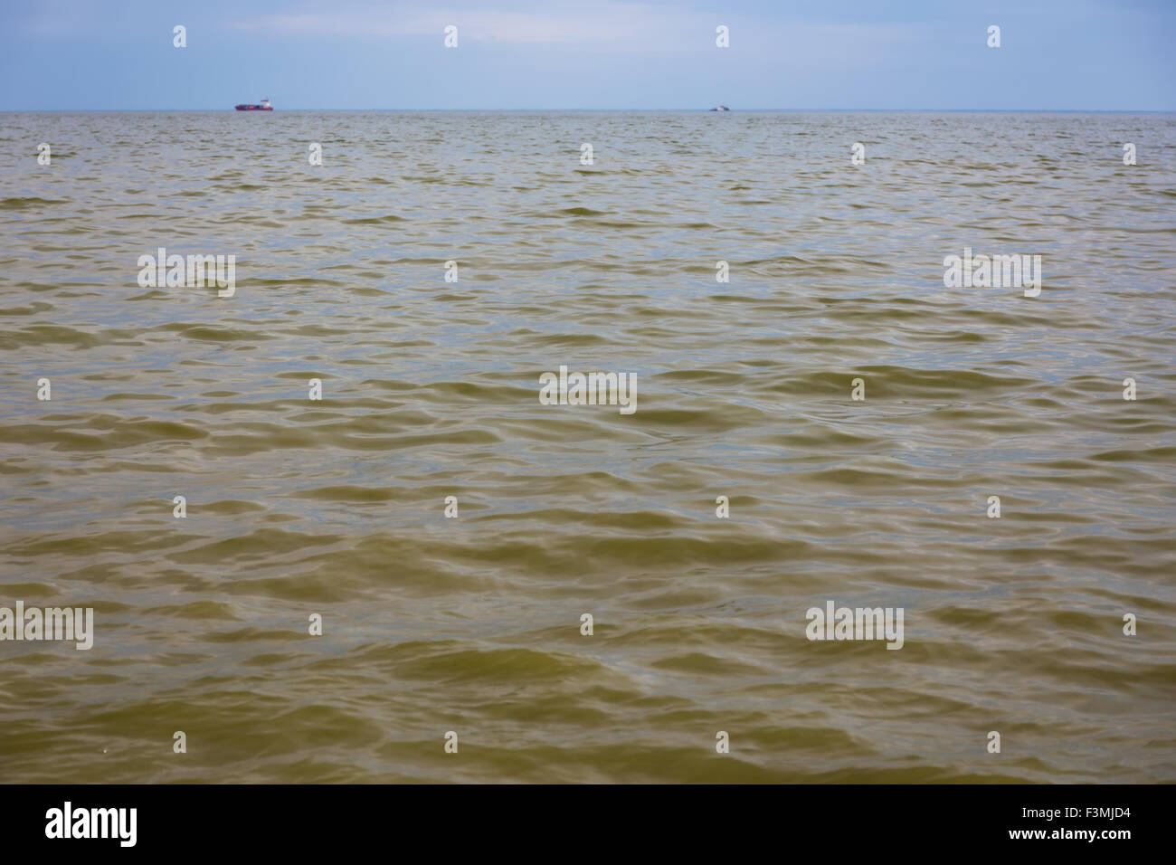 Azov sea in Taganrog, Russia Stock Photo