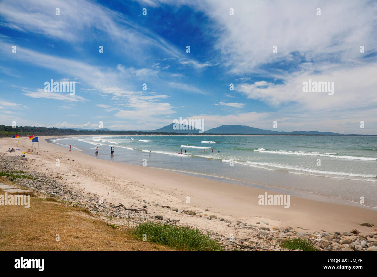 Crowdy Bay beach Crowdy Bay National Park New South Wales NSW Australia Stock Photo