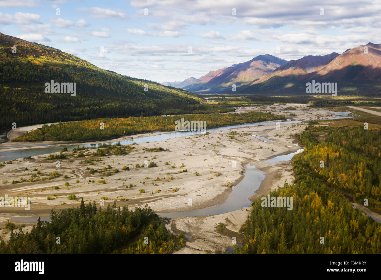 Alaska,Koyokuk River,Arctic Alaska Stock Photo Alamy