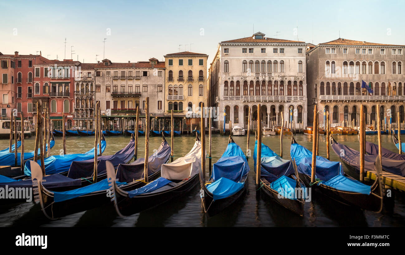 Venetian gondolas in water hi-res stock photography and images - Alamy