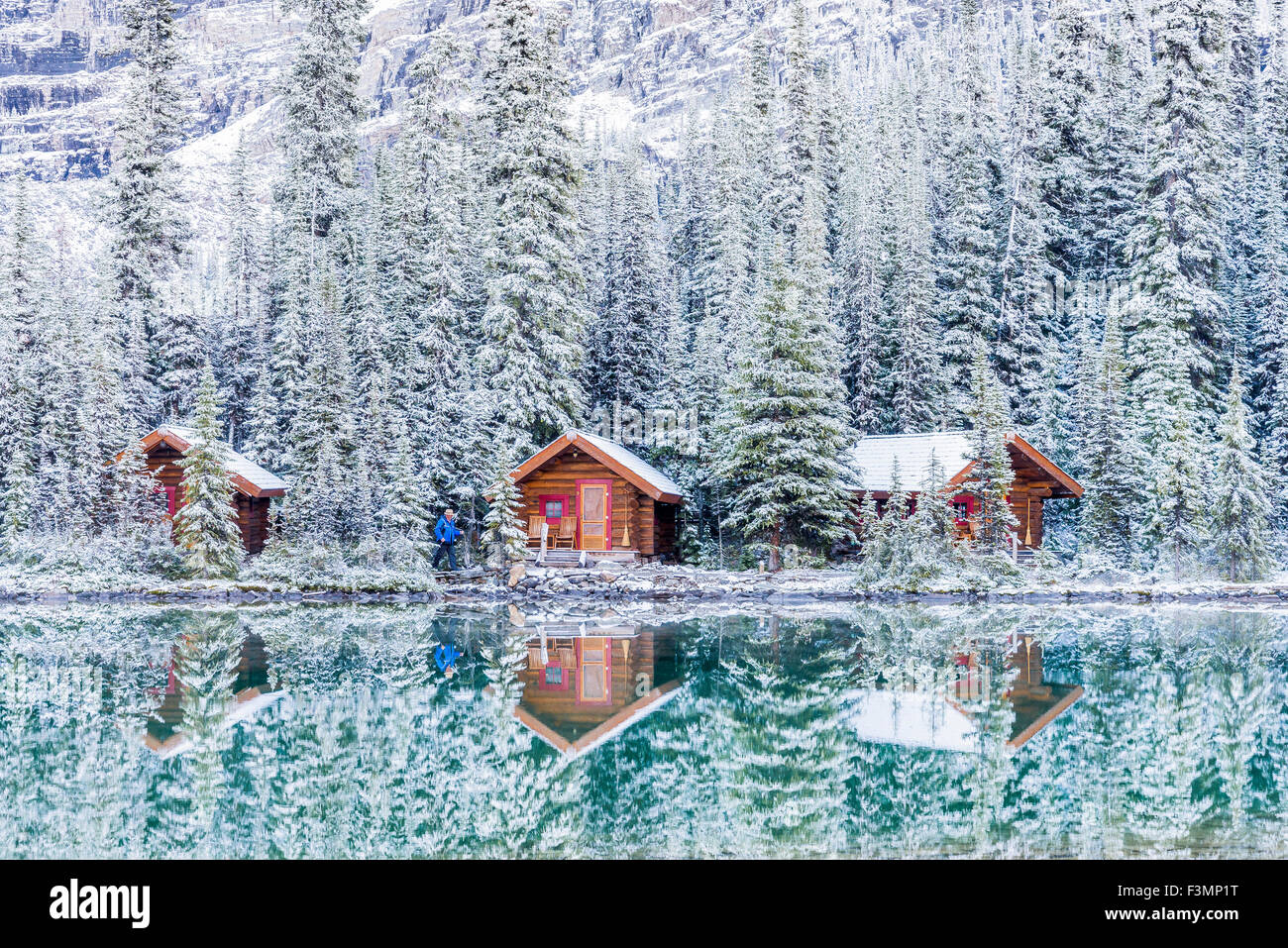 Cabins Lake O Hara Yoho National Park British Columbia Canada