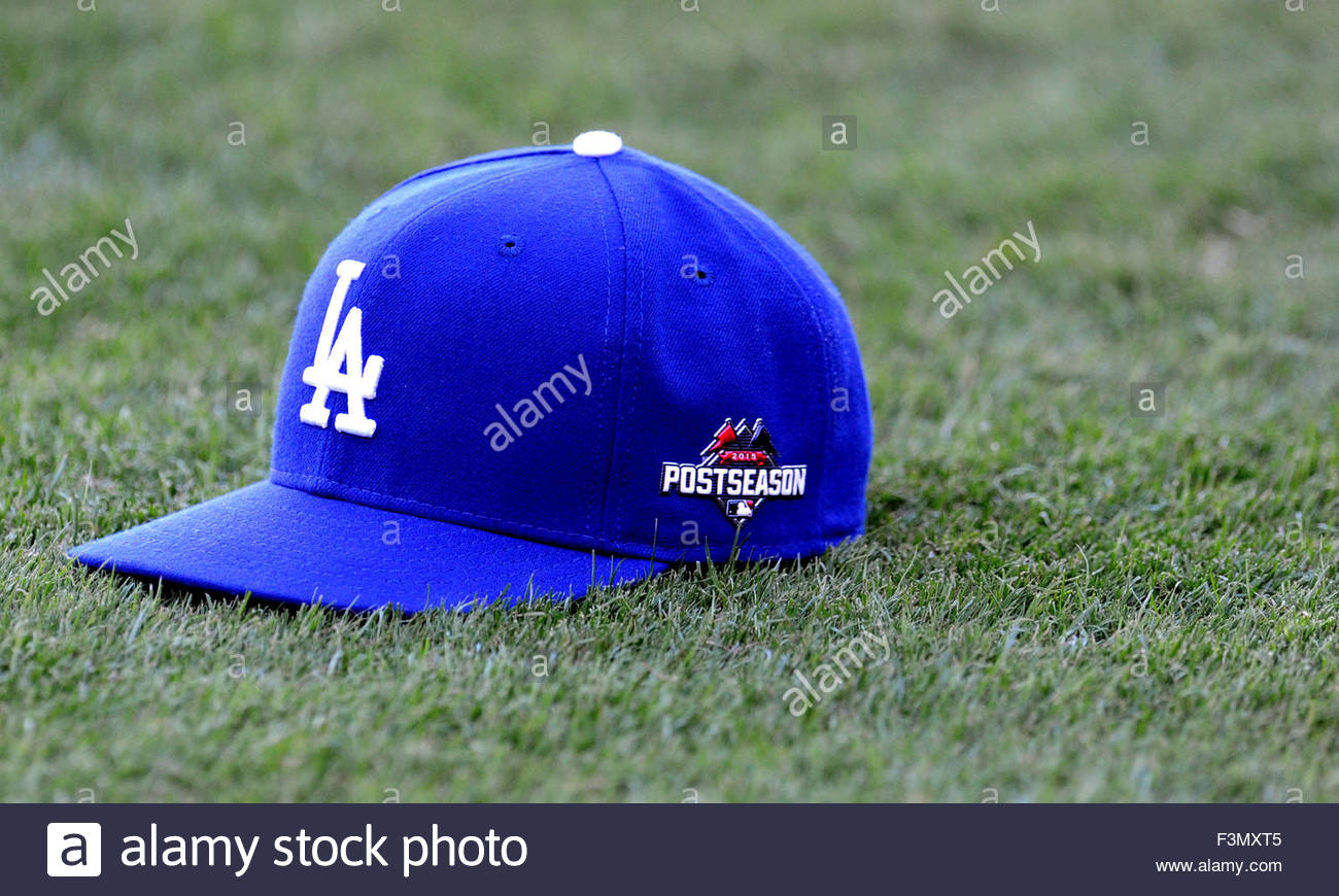 dodgers postseason hat