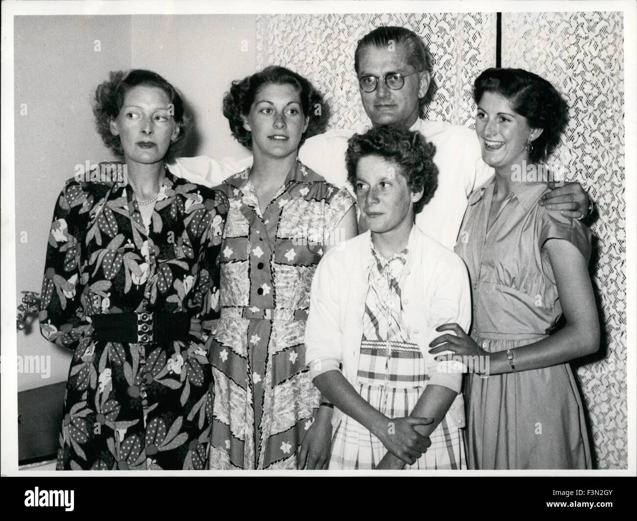 Jan. 09, 1972 - After Three years: Sanders meets wife an Children. The ...