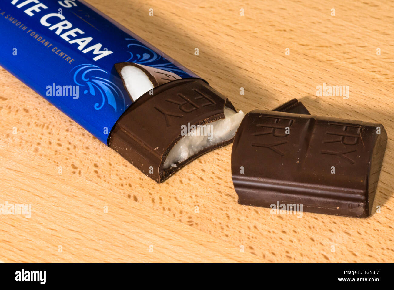 A Fry's Chocolate cream chocolate bar, made by Cadbury's Stock Photo