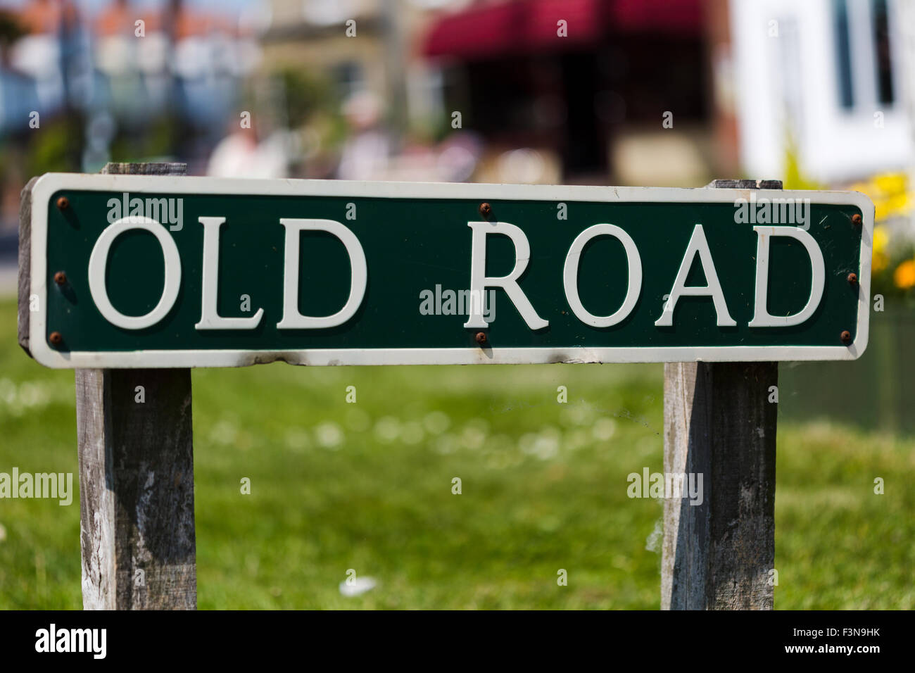 street and road signs. Norfolk Broads England UK Stock Photo