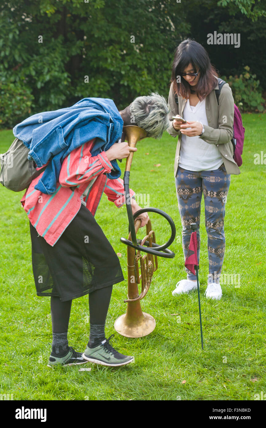Ear trumpet hi-res stock photography and images - Alamy
