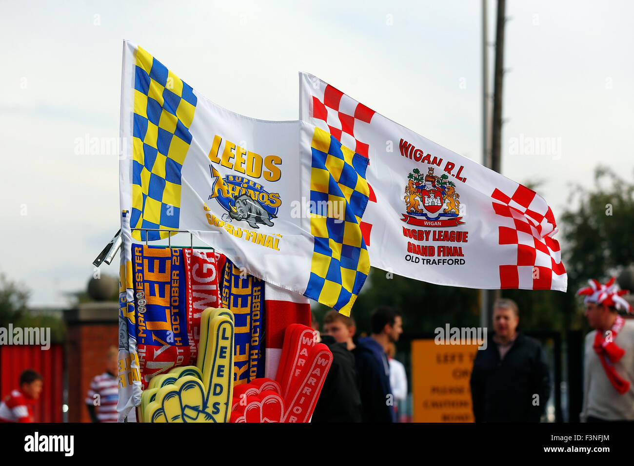 Foulard Wigan Warriors – Rugby League – Édition Finale 2015 – Écharpe Supporter