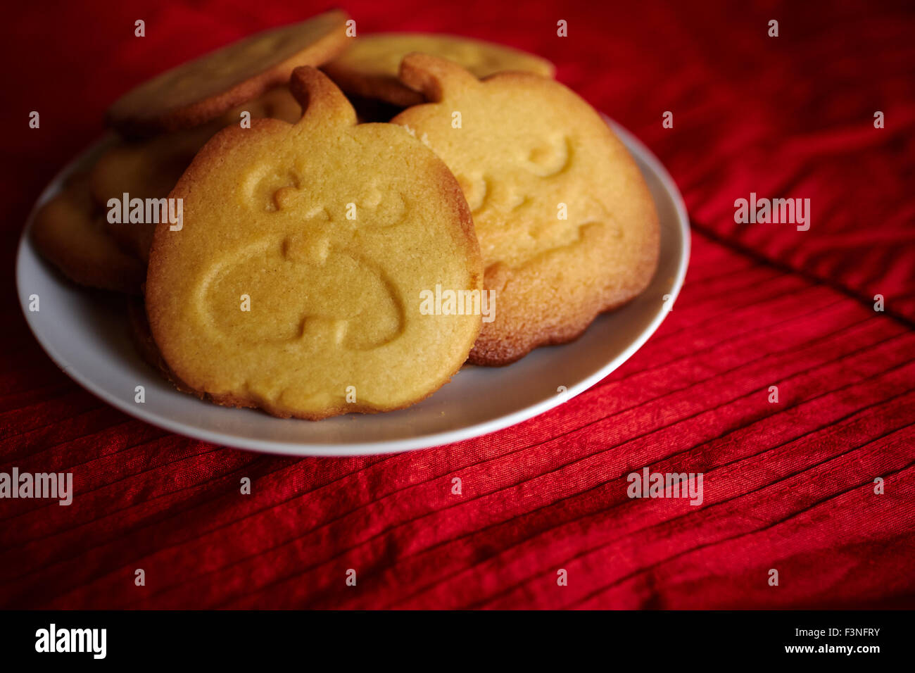 pumpkin-shaped-biscuits-hi-res-stock-photography-and-images-alamy