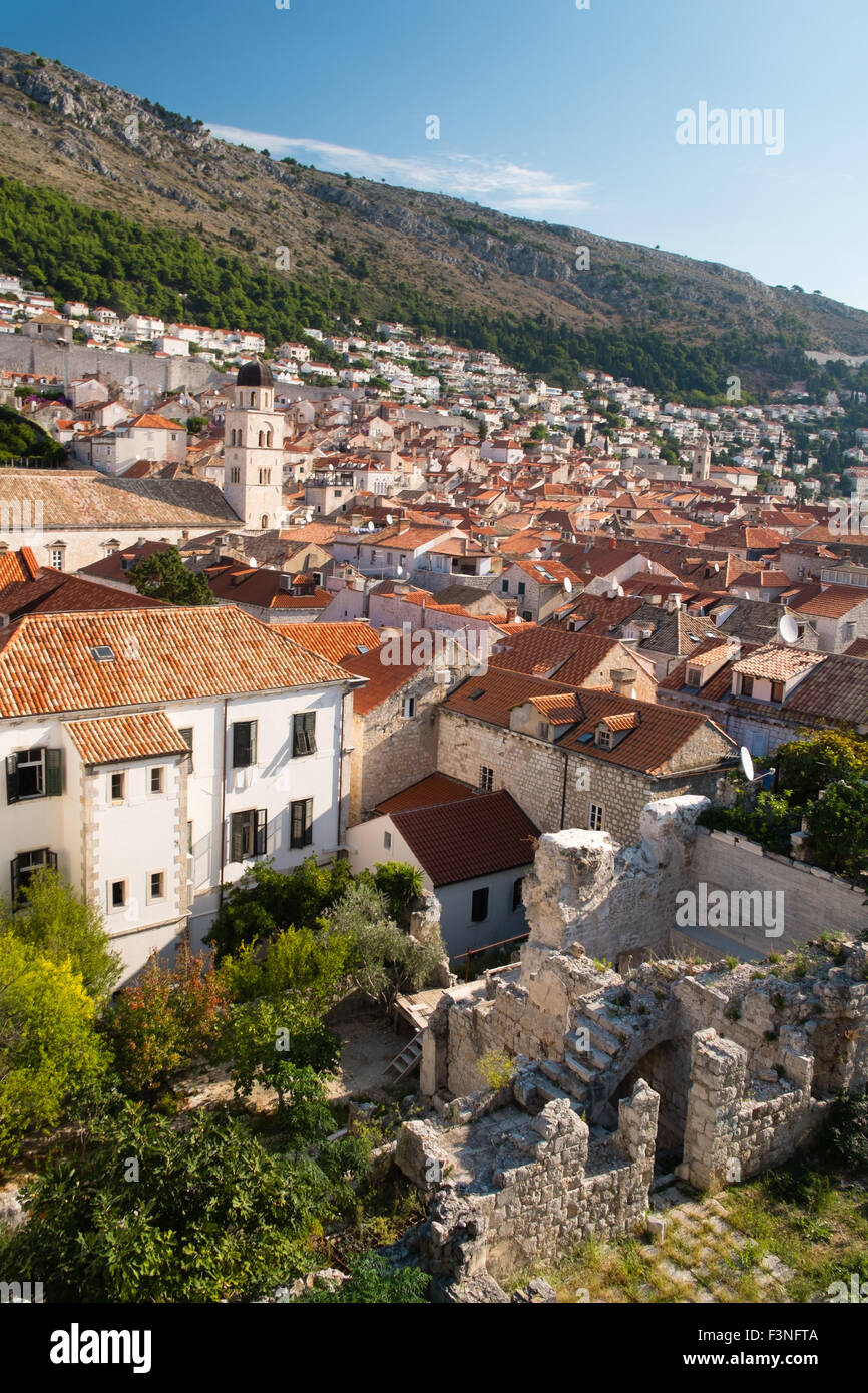 Dubrovnik Old City Croatia. Stock Photo