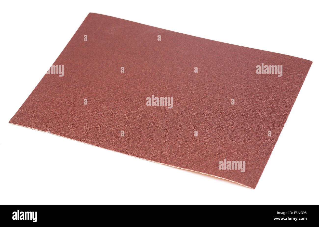 Sand paper isolated on white Stock Photo Alamy