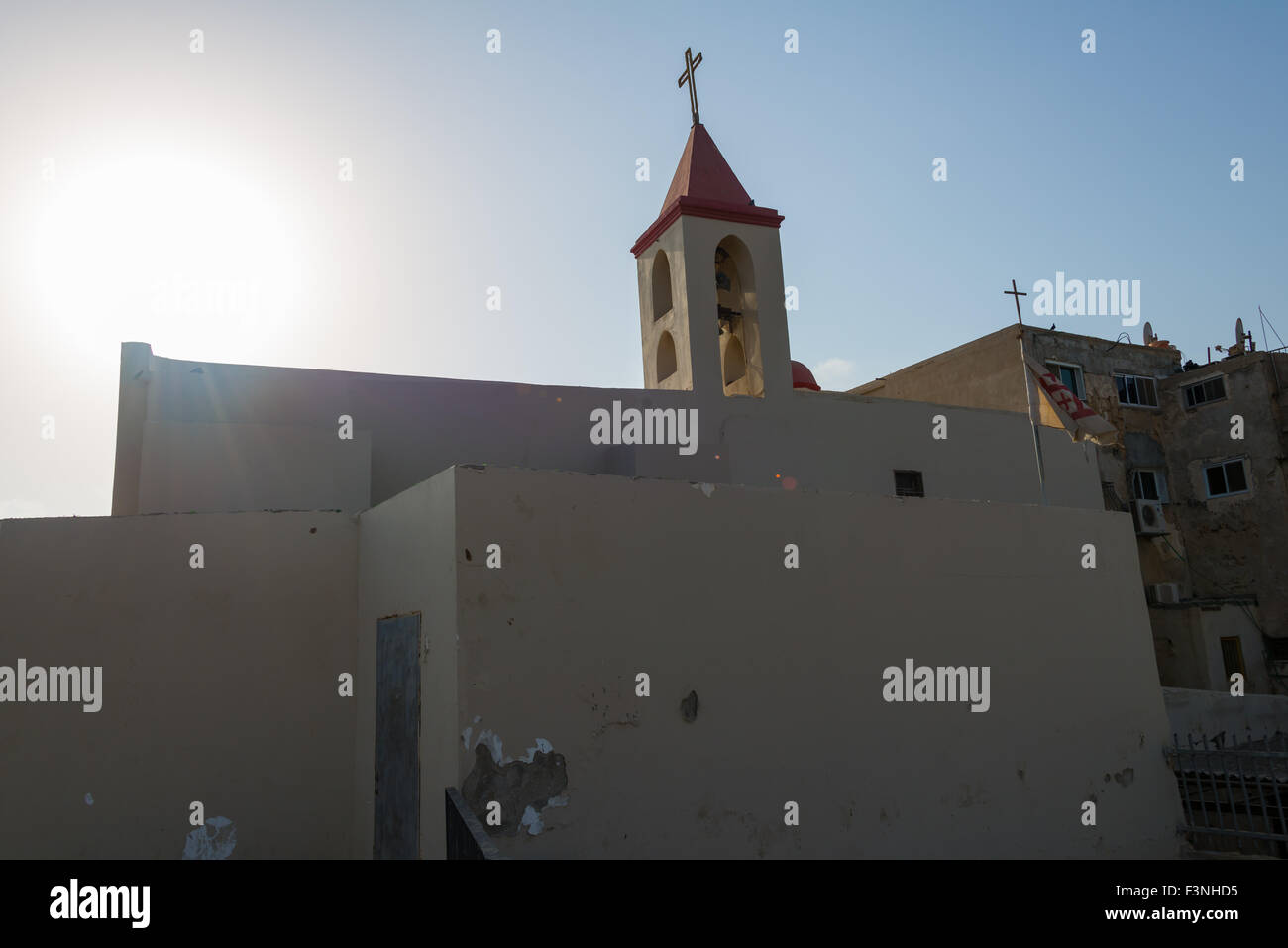 Akko walk, Israel Stock Photo