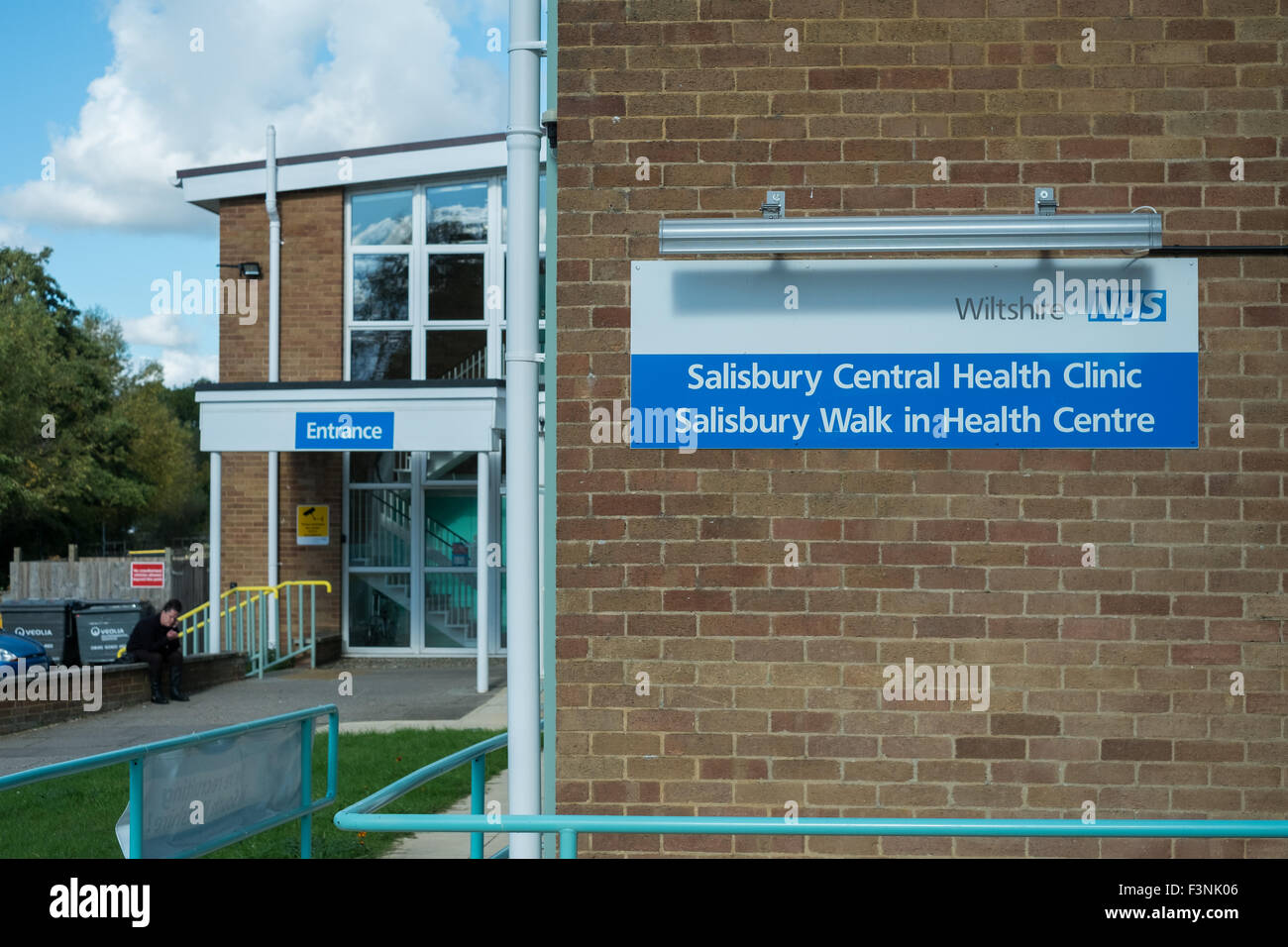 NHS Walk In Centre, Central Health Clinic, Avon Approach, Salisbury SP1 3SL Stock Photo