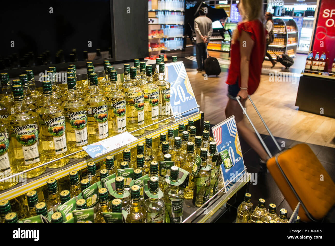 Duty free alcohol bag hi-res stock photography and images - Alamy