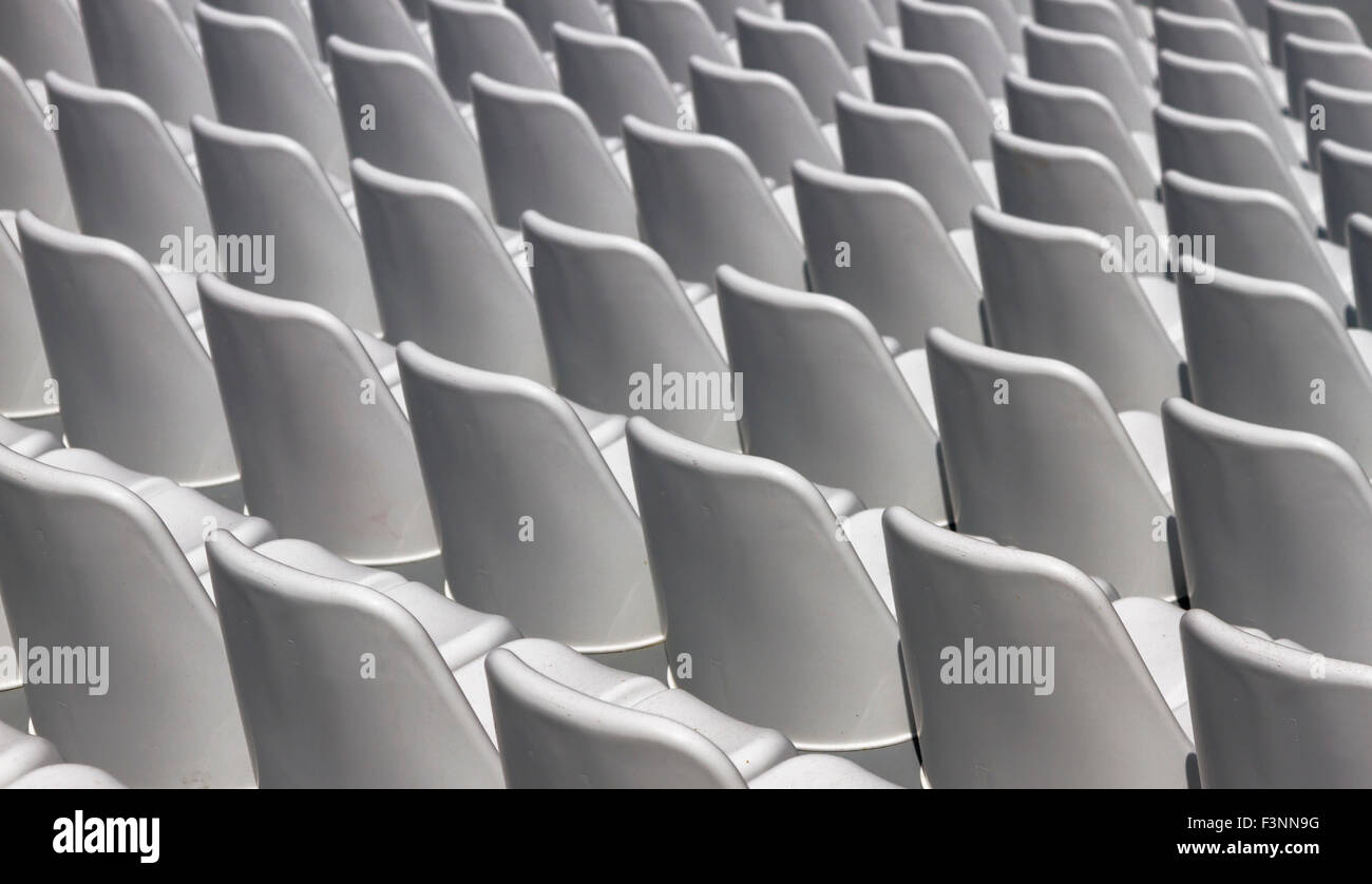 Empty seats in football stadium hi-res stock photography and images - Alamy