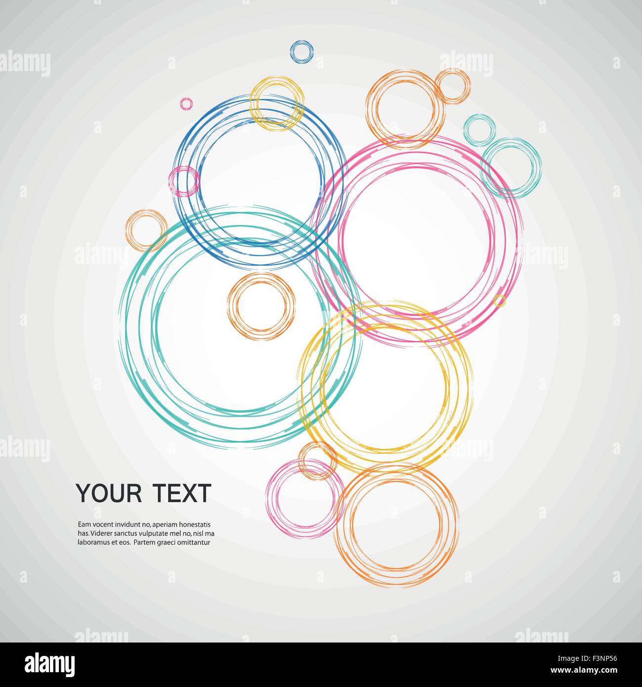 Color line. Circle design eps Stock Vector Image & Art - Alamy