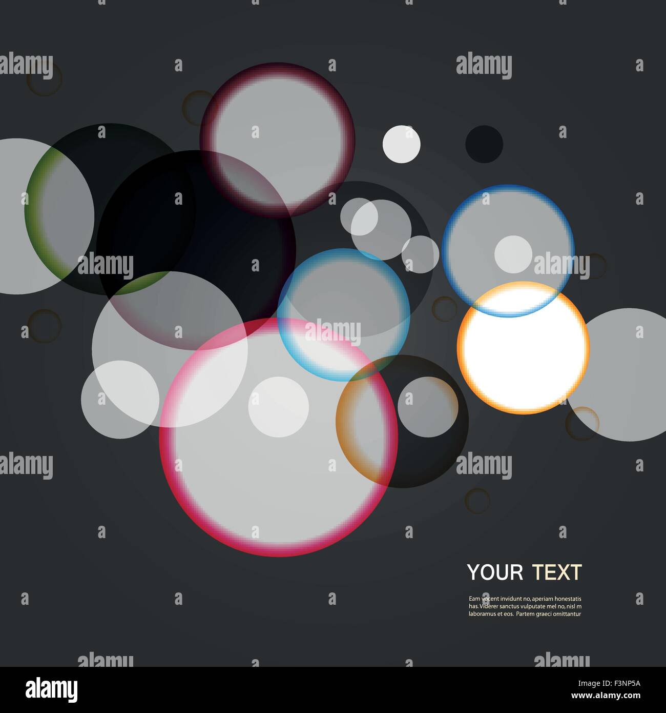 Vector ball blue background eps10 Stock Vector Image & Art - Alamy