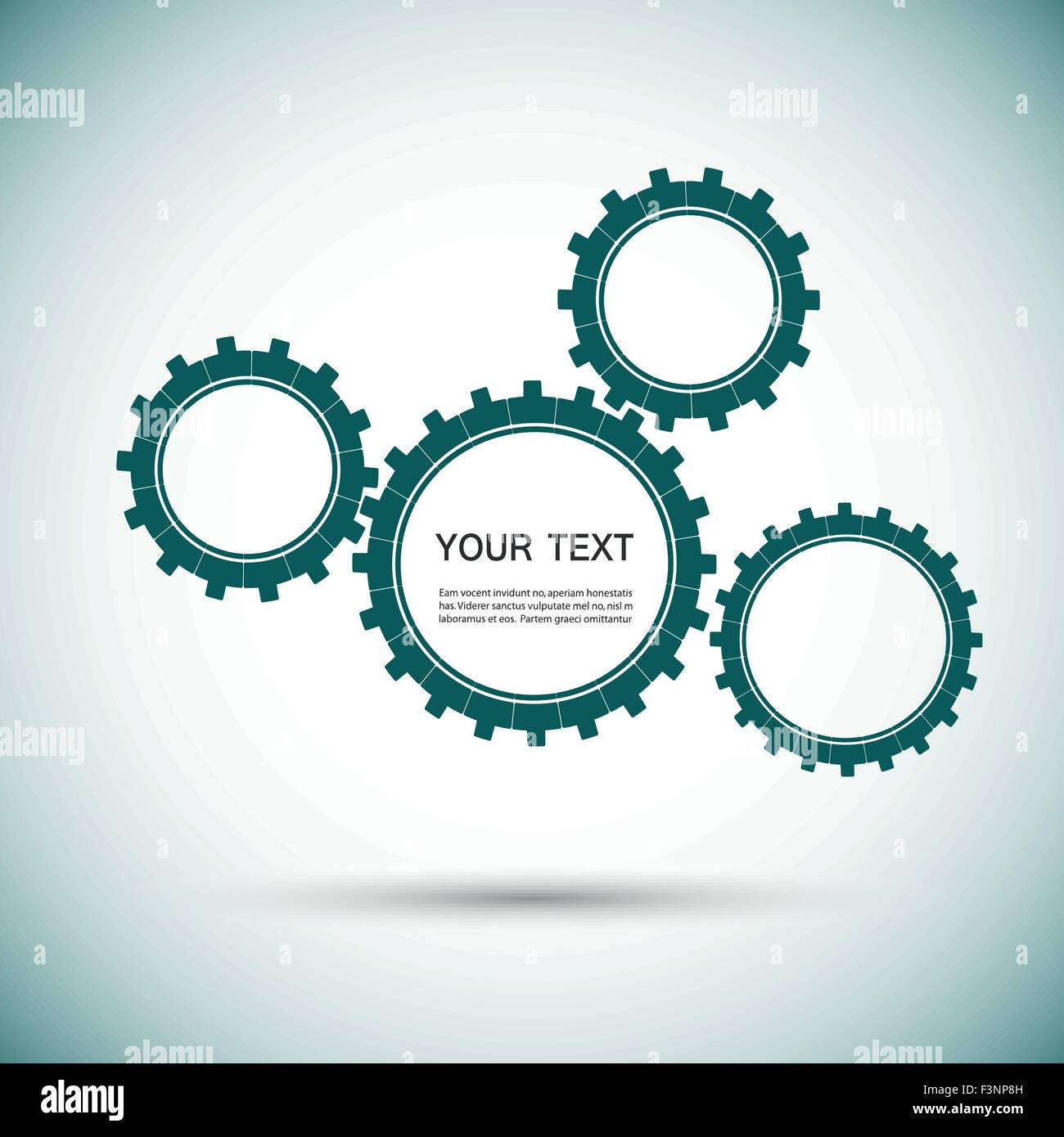 Vector color design concept gears Stock Vector Image & Art - Alamy