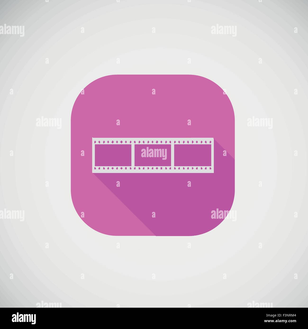 The vector film flat icon Stock Vector Image & Art - Alamy