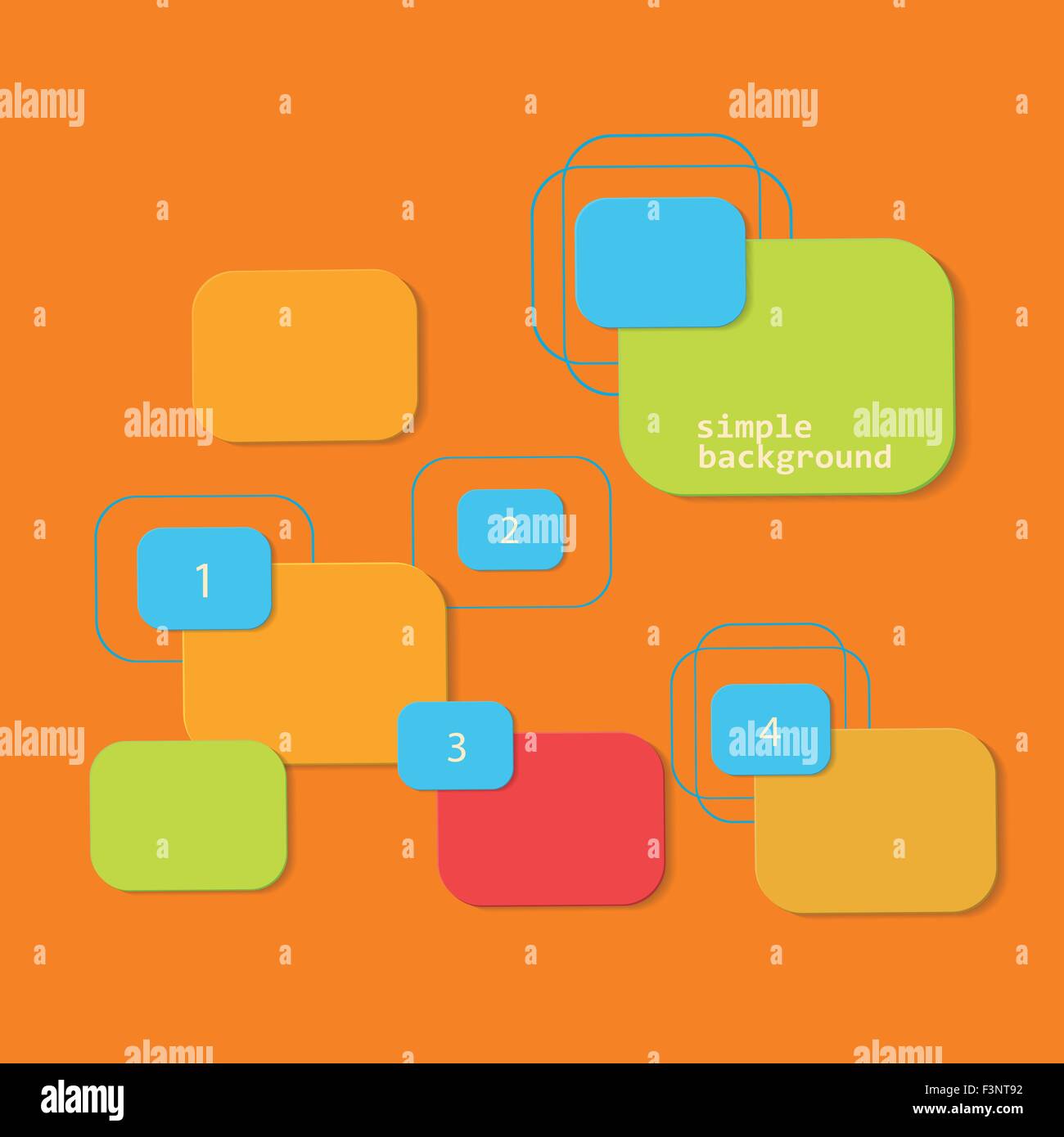 Colored vector elements for text and symbols Stock Vector Image & Art ...
