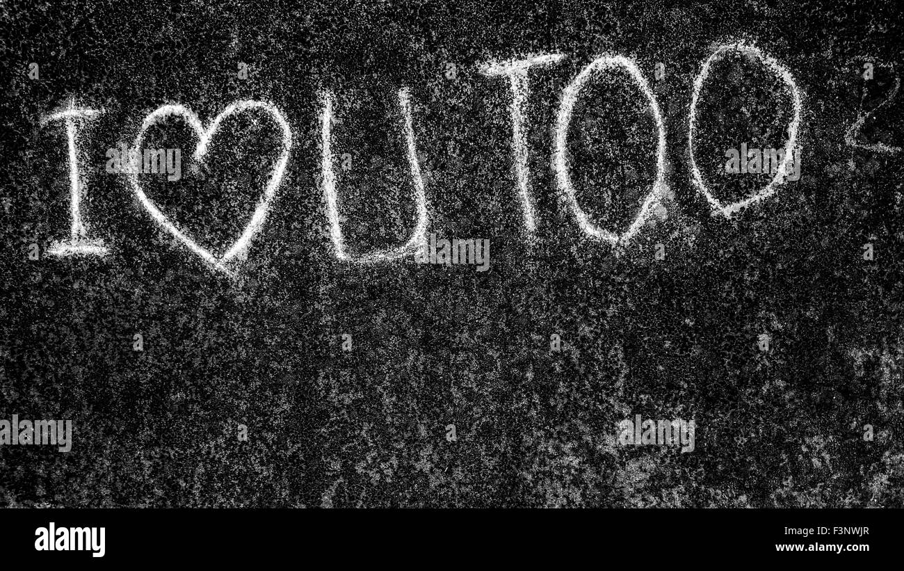 I love you Black and White Stock Photos & Images - Alamy