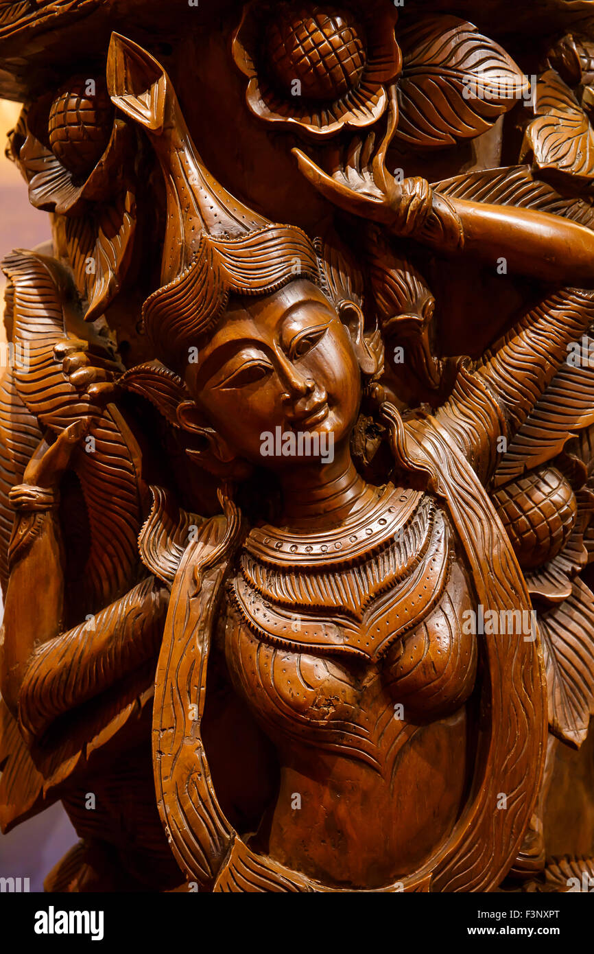 wood carving art Stock Photo Alamy