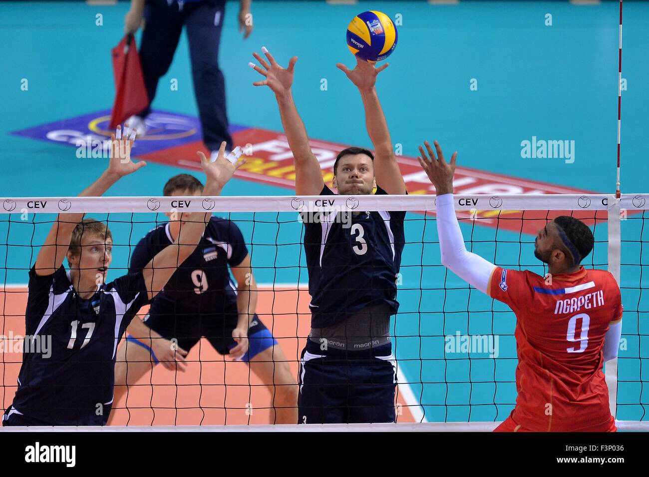 Turin, Italy. 10th Oct, 2015. 2015 Men’s European Volleyball