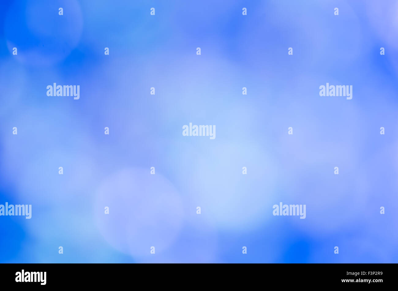 abstract blue lights bokeh background Stock Photo - Alamy