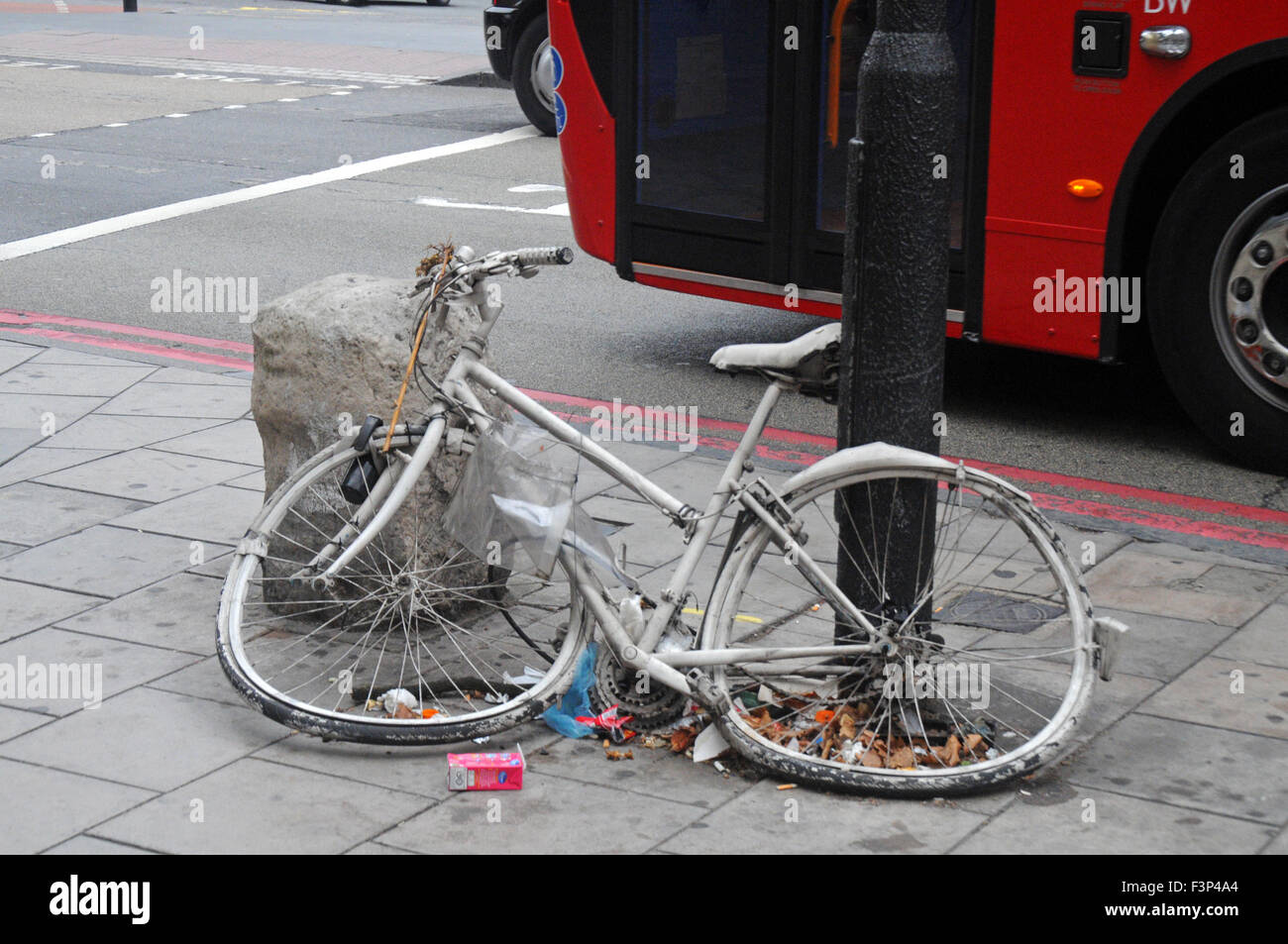 white ghost bike