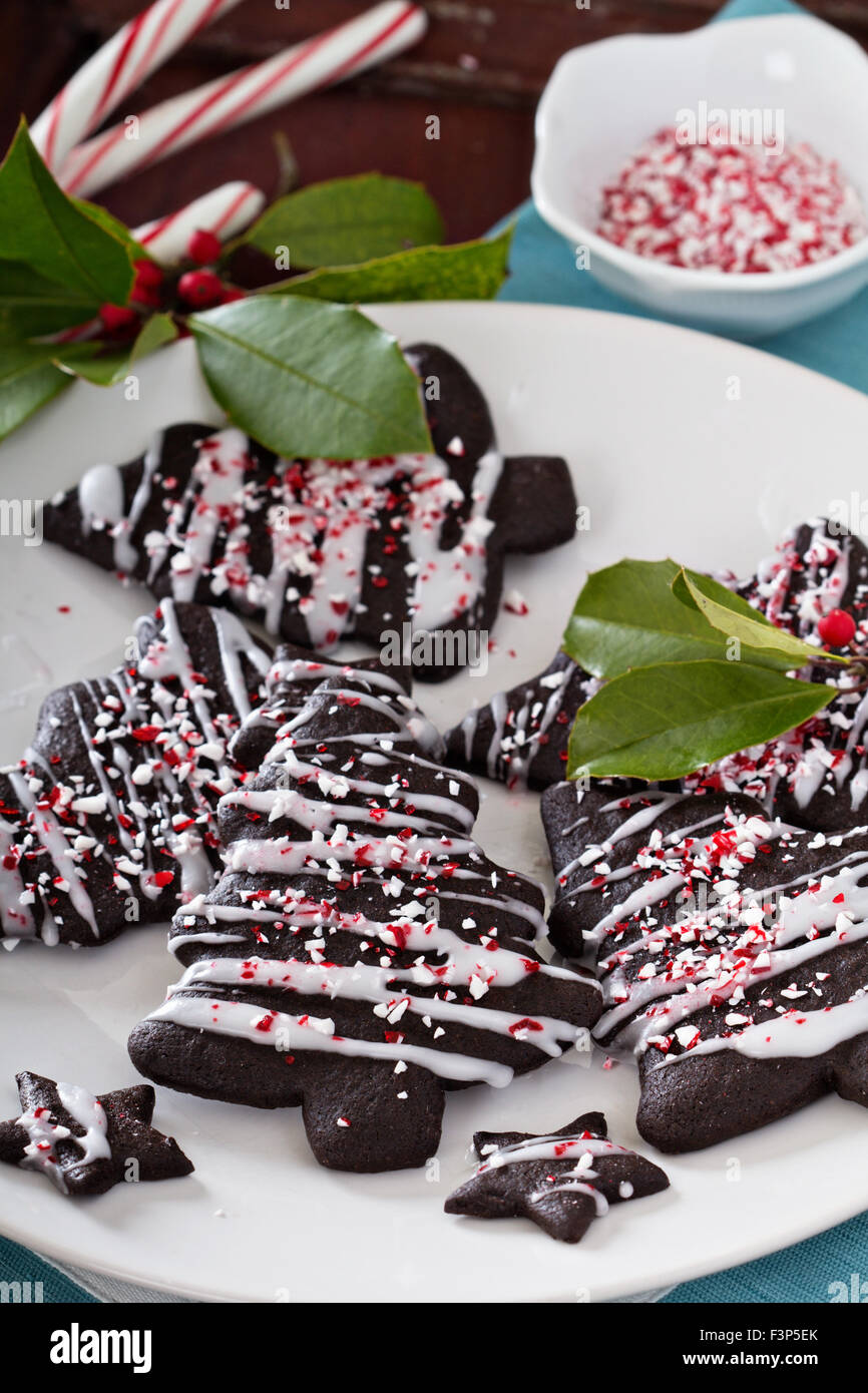 Chocolate Cookies For Christmas 